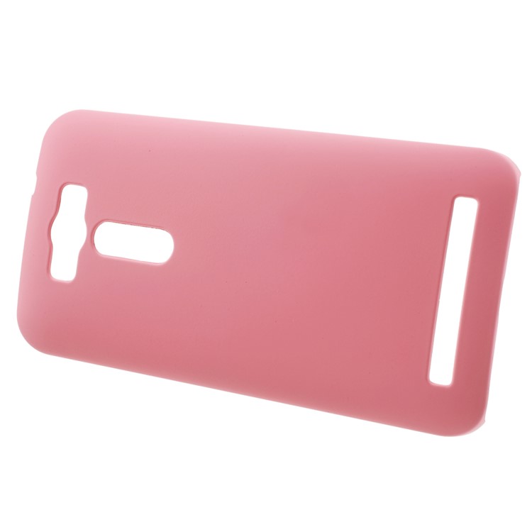 Rubberized PC Hard Case Shell for Asus Zenfone 2 Laser ZE500KL 5.0-inch - Pink-2