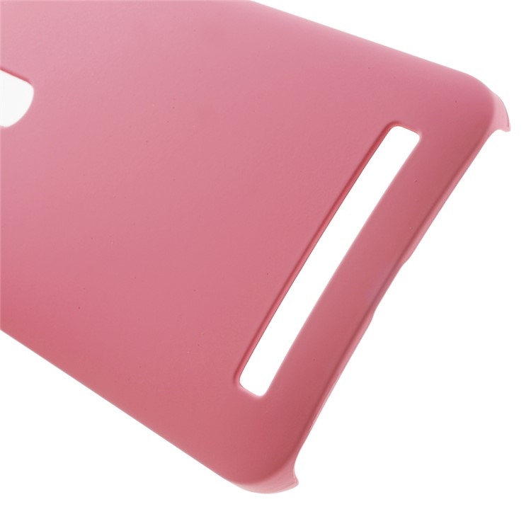 Rubberized PC Hard Case Shell for Asus Zenfone 2 Laser ZE500KL 5.0-inch - Pink-3