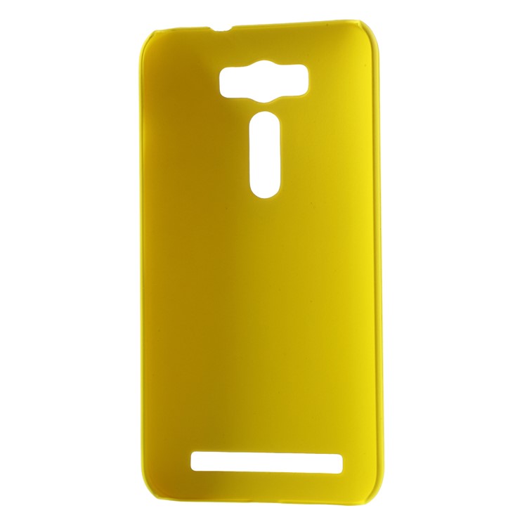 Rubberized Hard Plastic Cover for Asus Zenfone 2 Laser ZE500KL 5.0-inch - Yellow-5