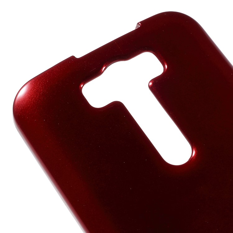 MERCURY GOOSPERY Glitter Powder TPU Gel Case for Asus Zenfone 2 Laser ZE500KG ZE500KL 5.0-inch - Red-4