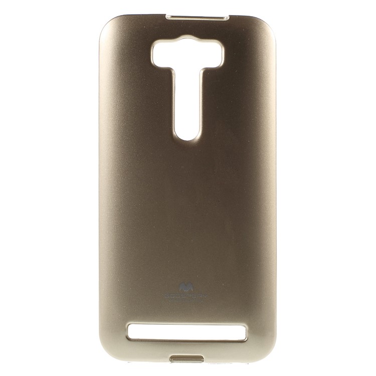 MERCURY GOOSPERY Glitter Powder TPU Phone Cover for Asus Zenfone 2 Laser ZE500KG ZE500KL 5.0-inch - Champagne-1