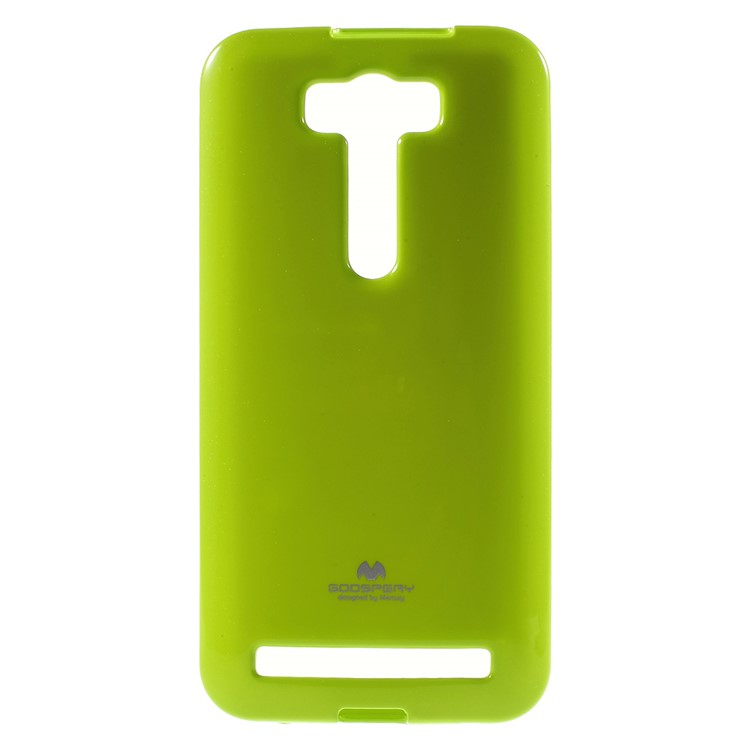 MERCURY GOOSPERY Glitter Powder TPU Back Case for Asus Zenfone 2 Laser ZE500KG ZE500KL 5.0-inch - Green-1
