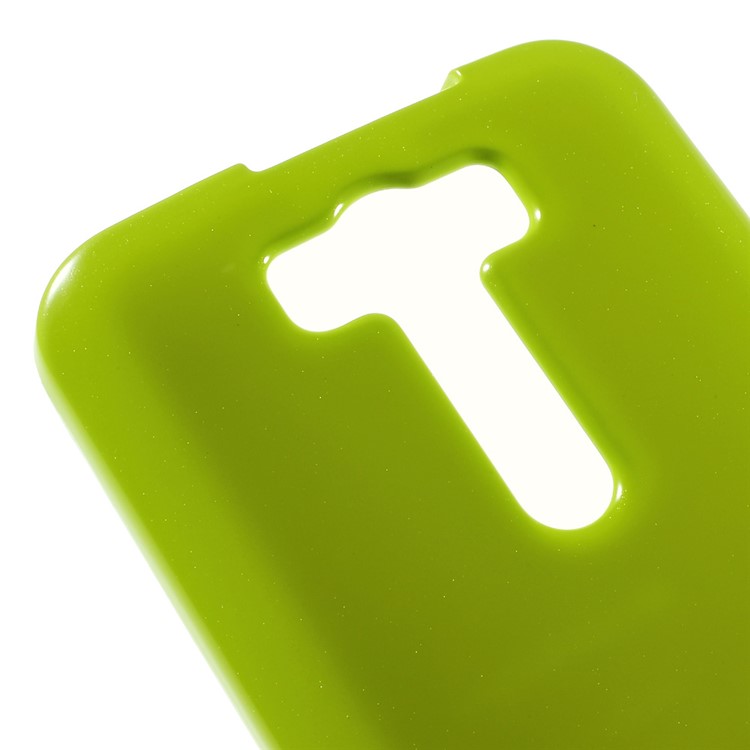 MERCURY GOOSPERY Glitter Powder TPU Back Case for Asus Zenfone 2 Laser ZE500KG ZE500KL 5.0-inch - Green-4