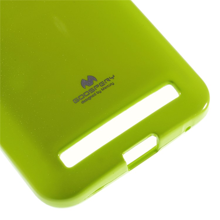 MERCURY GOOSPERY Glitter Powder TPU Back Case for Asus Zenfone 2 Laser ZE500KG ZE500KL 5.0-inch - Green-5