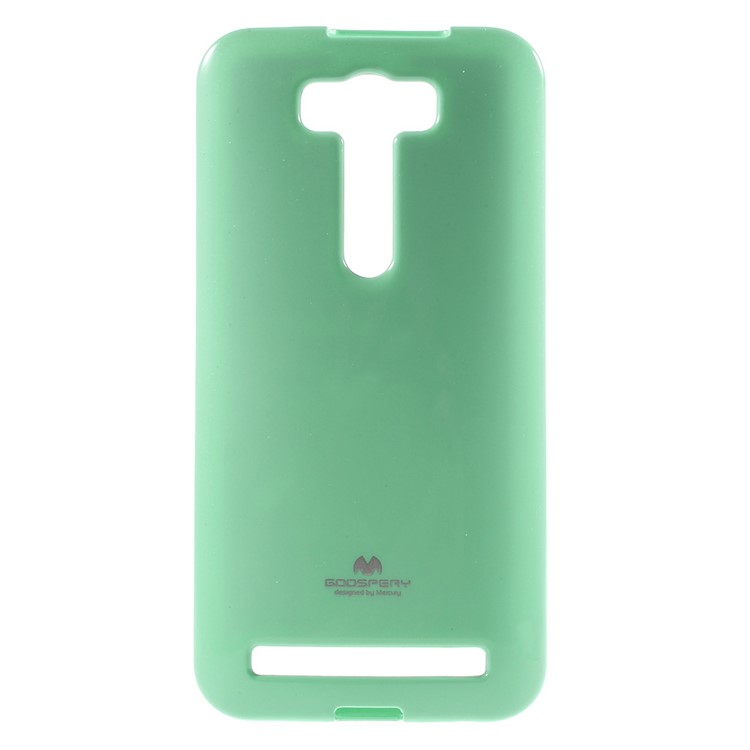 MERCURY GOOSPERY Glitter Powder TPU Skin Case for Asus Zenfone 2 Laser ZE500KG ZE500KL 5.0-inch - Cyan-1