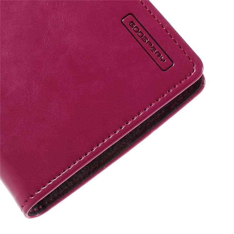 MERCURY GOOSPERY Blue Moon Leather Wallet Cover Case for Asus Zenfone 2 ZE550ML ZE551ML - Rose-8