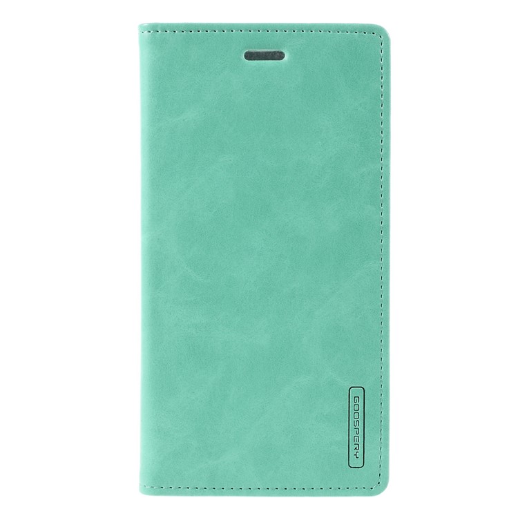 MERCURY GOOSPERY Blue Moon Leather Wallet Case for Asus Zenfone 2 ZE550ML ZE551ML - Cyan-3