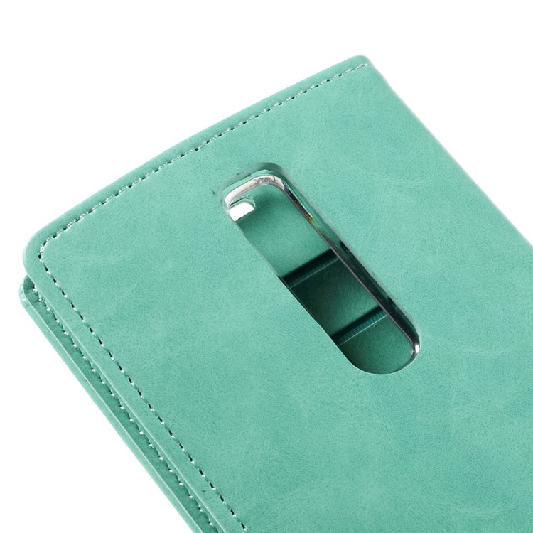MERCURY GOOSPERY Blue Moon Leather Wallet Case for Asus Zenfone 2 ZE550ML ZE551ML - Cyan-9