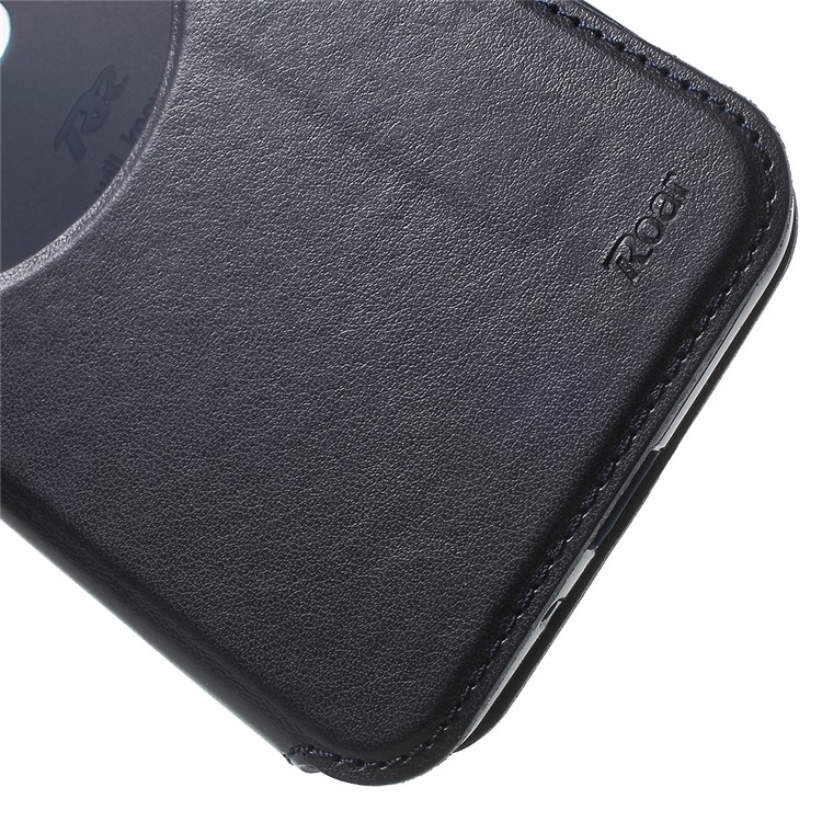 ROAR KOREA Noble Leather View Case for Asus Zenfone Selfie ZD551KL - Dark Blue-8