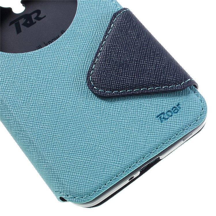 ROAR KOREA Diary View Window Leather Case for Asus Zenfone Go ZC500TG - Baby Blue-7