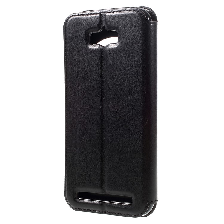 ROAR KOREA Noble Leather View Cover for Asus Zenfone Max ZC550KL - Black-2