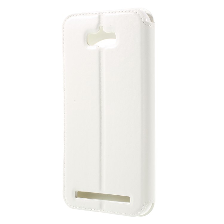 ROAR KOREA Noble Leather View Case for Asus Zenfone Max ZC550KL - White-2