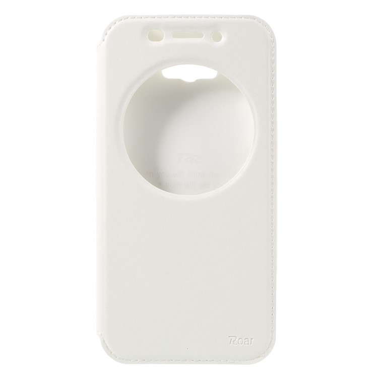 ROAR KOREA Noble Leather View Case for Asus Zenfone Max ZC550KL - White-3