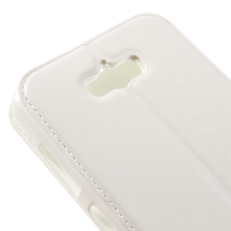 ROAR KOREA Noble Leather View Case for Asus Zenfone Max ZC550KL - White-7