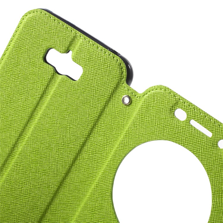 ROAR KOREA Diary View Leather Phone Case for Asus Zenfone Max ZC550KL - Green-5