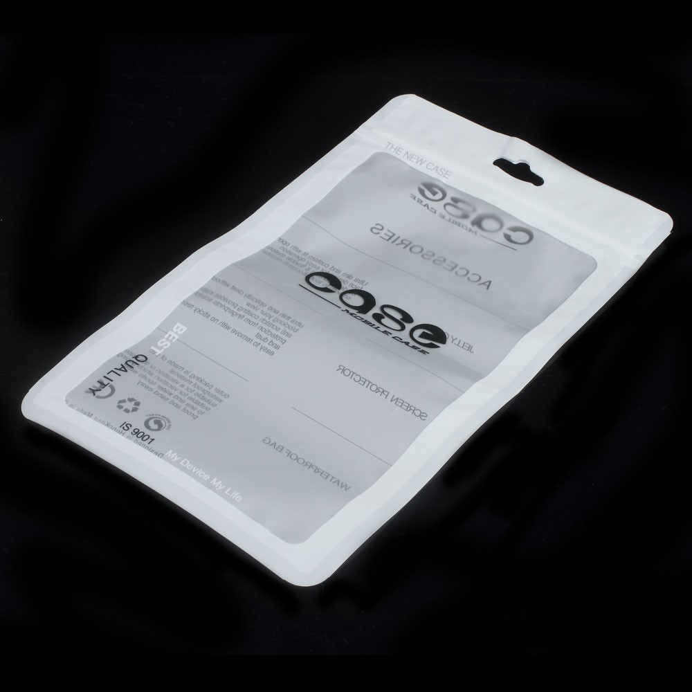 Sacchetto del pacchetto di Ziplock 100Pcs / Lot per il iPhone 6s / 6s Plus Slim Cases, mole: 17.3 x 10cm-3