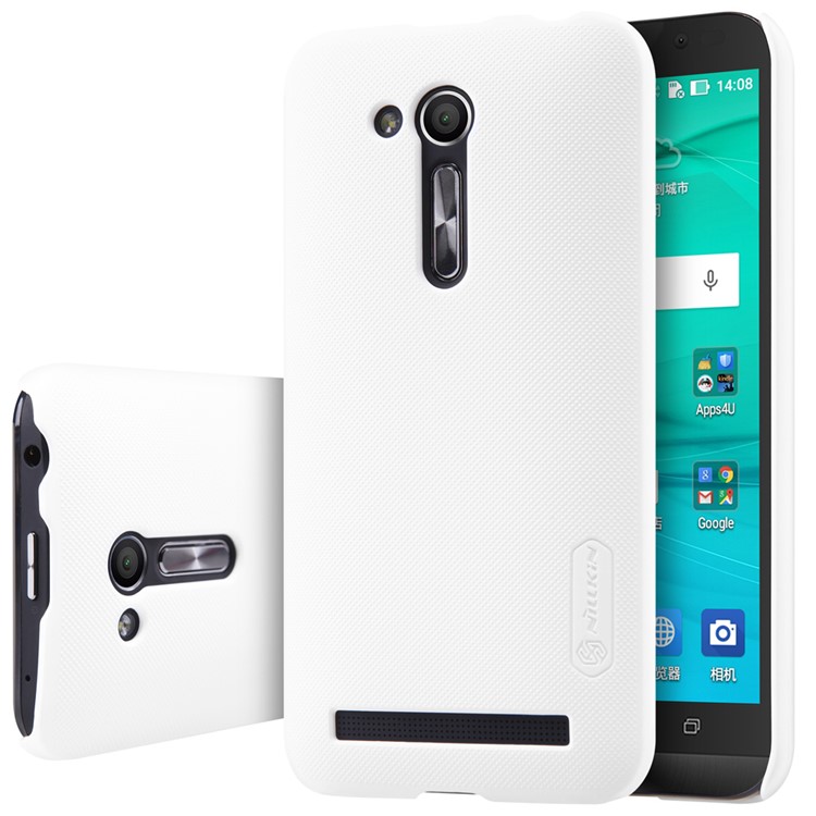 NILLKIN Super Frosted Shield PC Case for Asus Zenfone Go (ZB452KG) 4.5-inch - White-6