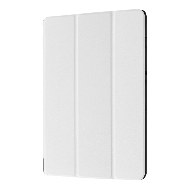 Tri-fold Stand Leather Cover for Acer Iconia Tab 10 A3-A40 - White-6