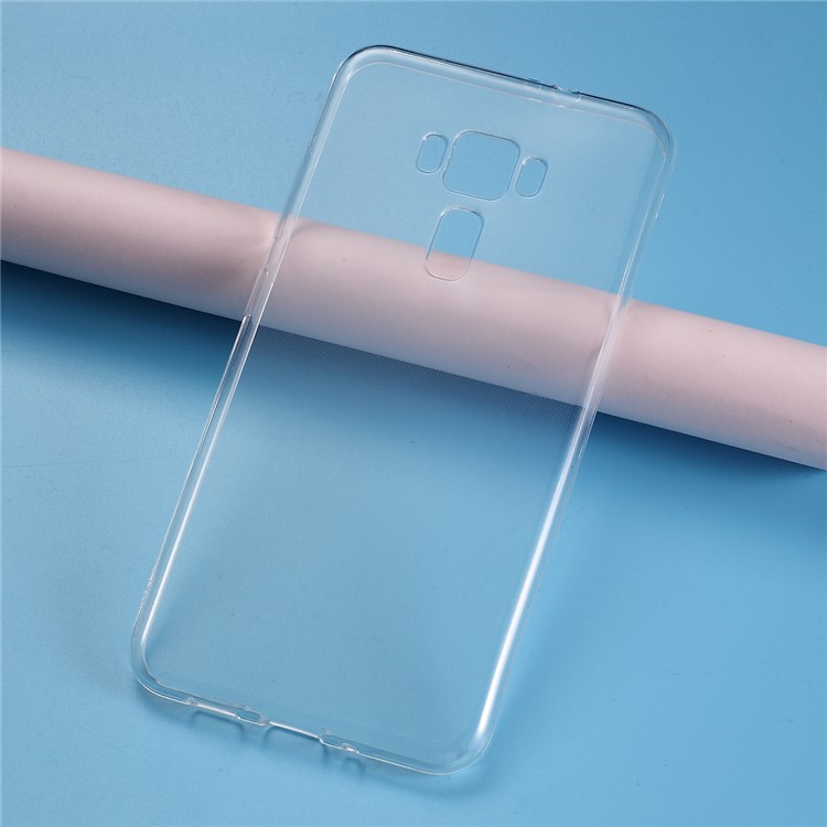 Ultrathin Gel TPU Phone Case for Asus Zenfone 3 ZE552KL - Transparent-1