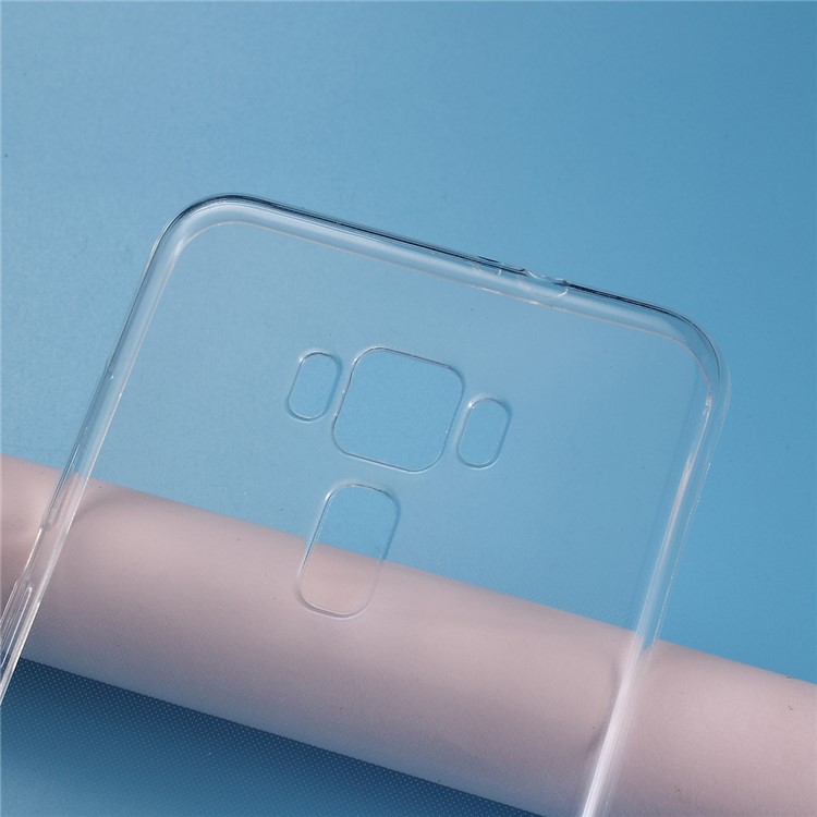 Ultrathin Gel TPU Phone Case for Asus Zenfone 3 ZE552KL - Transparent-2