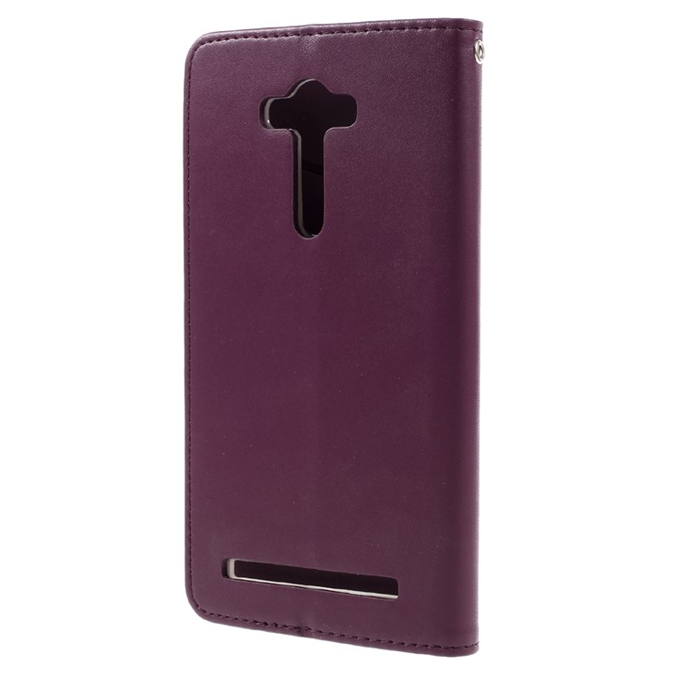 ROAR KOREA Only One Leather Stand Cover for Asus Zenfone 2 Laser ZE550KL 5.5-inch - Wine Red-2