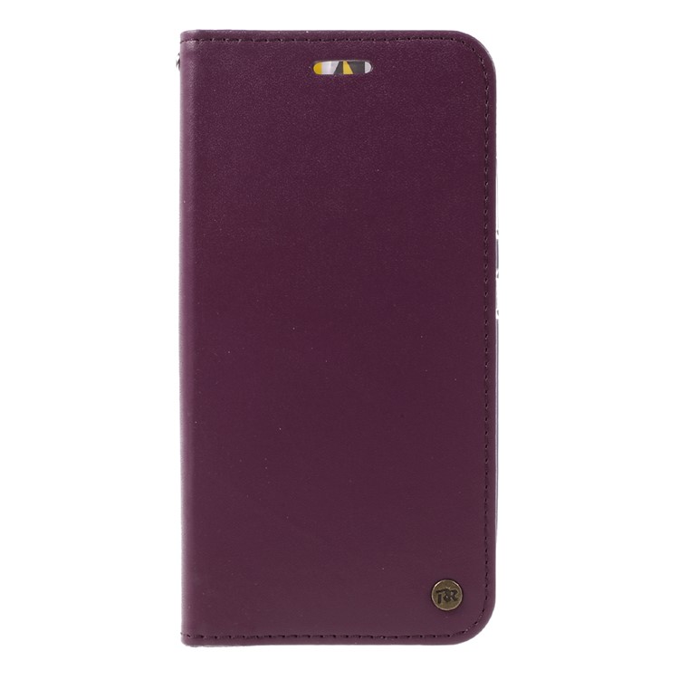 ROAR KOREA Only One Flip Wallet Leather Case for Asus Zenfone Max ZC550KL - Wine Red-3