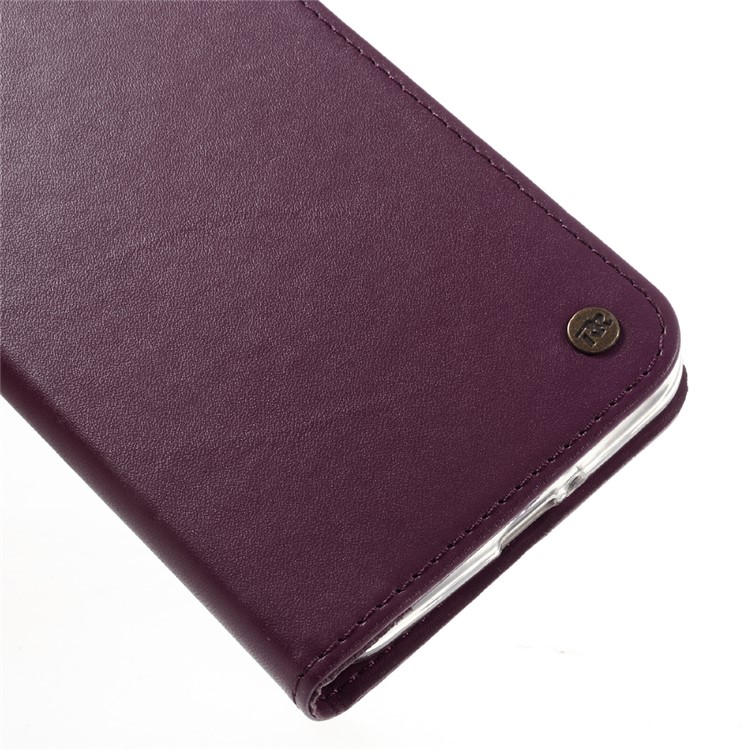 ROAR KOREA Only One Flip Wallet Leather Case for Asus Zenfone Max ZC550KL - Wine Red-8