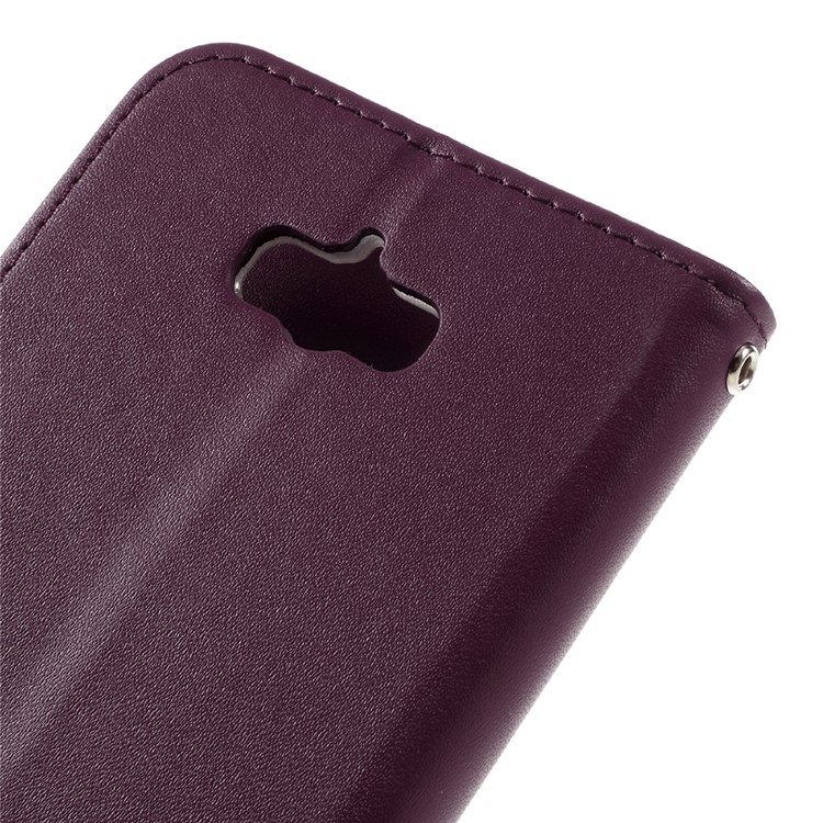 ROAR KOREA Only One Flip Wallet Leather Case for Asus Zenfone Max ZC550KL - Wine Red-9