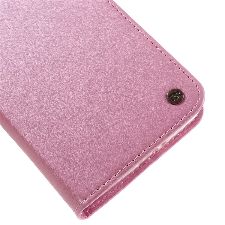 ROAR KOREA Only One Flip Wallet PU Leather Cover for Asus Zenfone Max ZC550KL - Pink-8