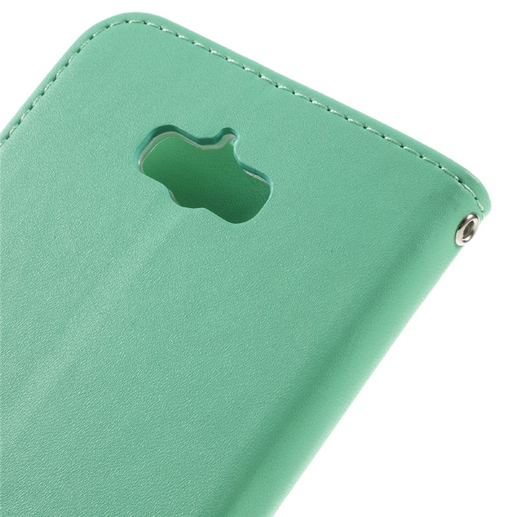 ROAR KOREA Only One Flip Magnetic Leather Cover for Asus Zenfone Max ZC550KL - Cyan-8