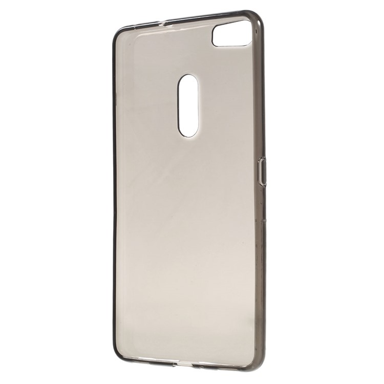 Clear Anti-watermark TPU Gel Protector Case for Asus Zenfone 3 Ultra ZU680KL - Grey-2