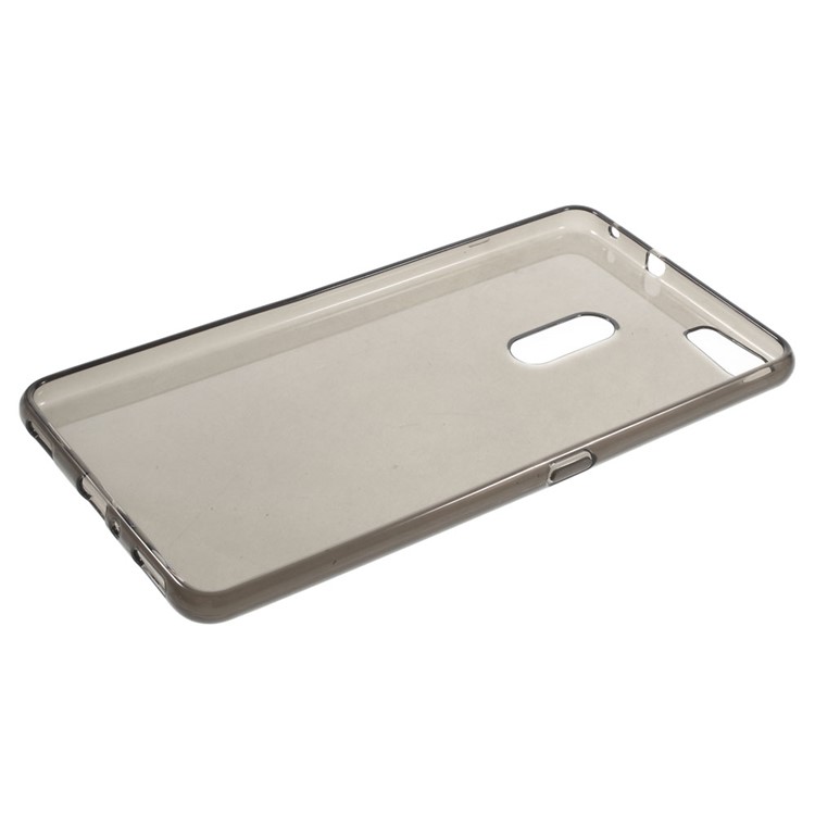 Clear Anti-watermark TPU Gel Protector Case for Asus Zenfone 3 Ultra ZU680KL - Grey-5