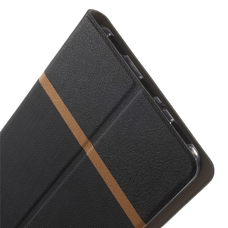 Assorted Color Cross Texture Leather Shell for Asus Zenfone 3 Ultra ZU680KL - Black-8
