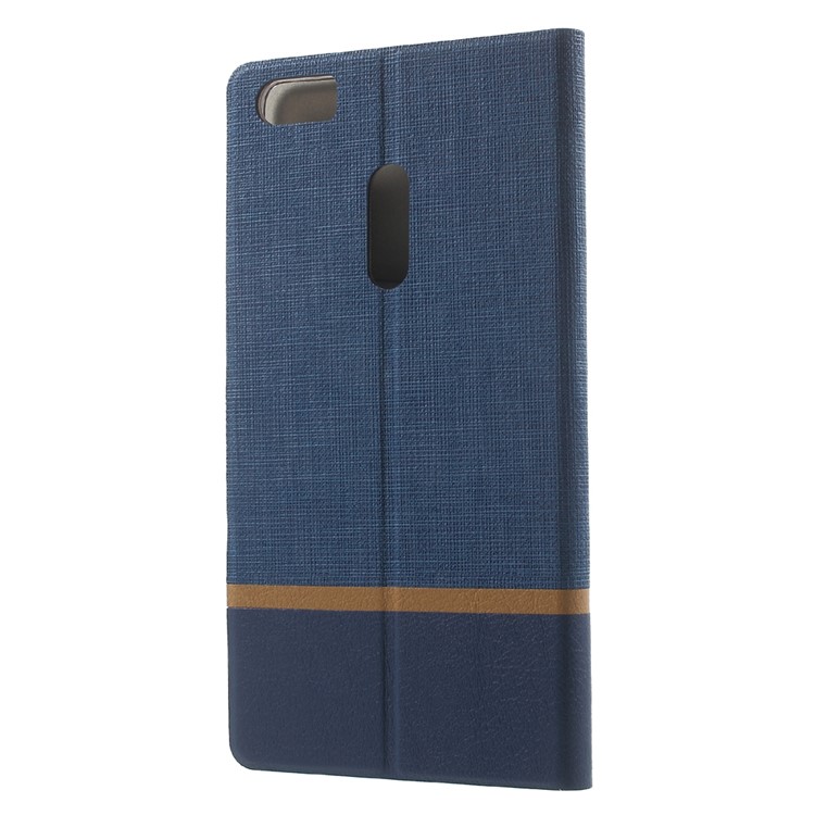 Assorted Color Cross Texture Leather Stand Case for Asus Zenfone 3 Ultra ZU680KL - Blue-2