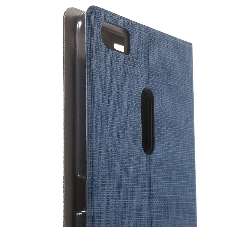 Assorted Color Cross Texture Leather Stand Case for Asus Zenfone 3 Ultra ZU680KL - Blue-5