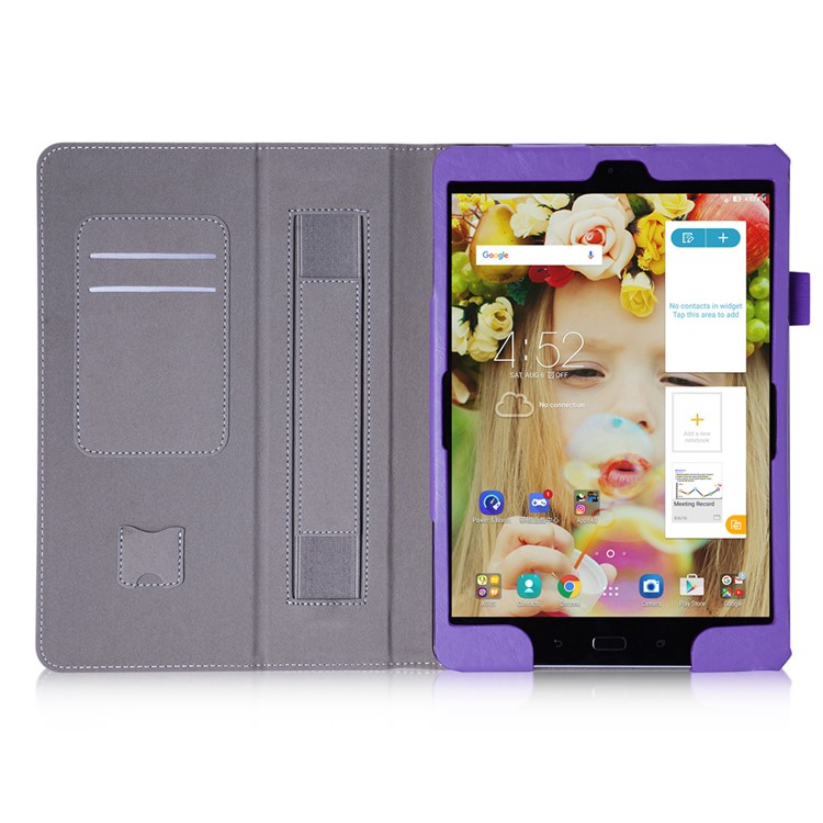 PU Leather Protection Case for Asus Zenpad 3S 10 Z500M - Purple-3