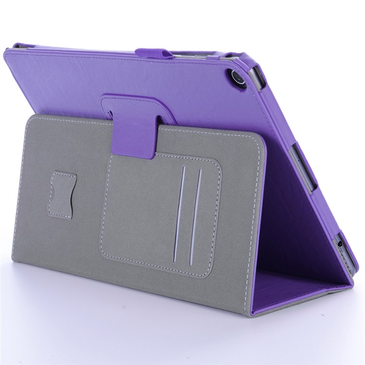 PU Leather Protection Case for Asus Zenpad 3S 10 Z500M - Purple-5