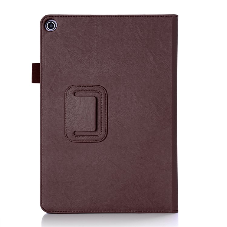 Leather Cover with Credit/SIM Card Slots for Asus Zenpad 3S 10 Z500M - Brown-2