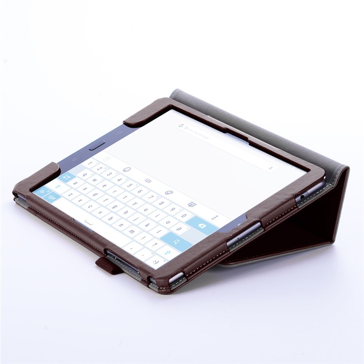 Leather Cover with Credit/SIM Card Slots for Asus Zenpad 3S 10 Z500M - Brown-6