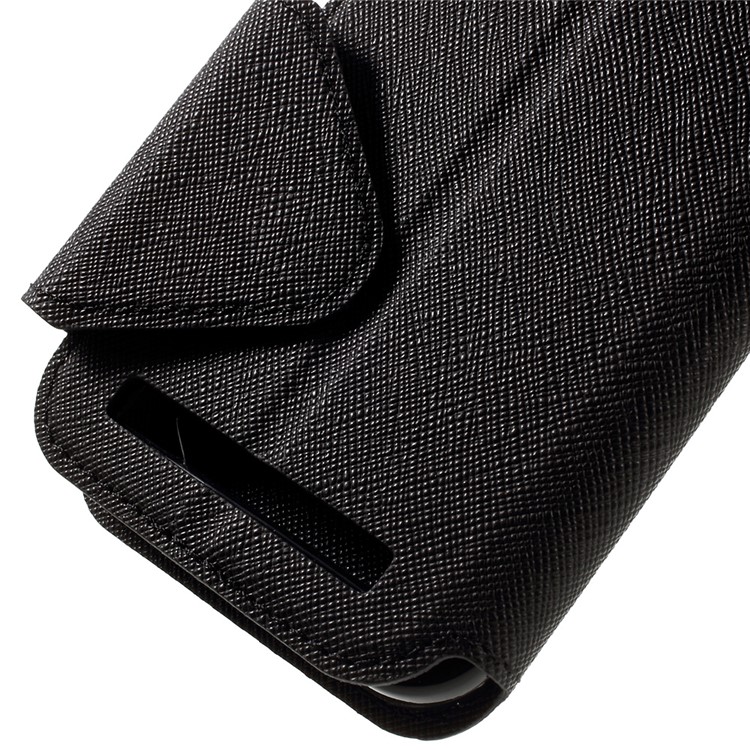 ROAR KOREA View Window Leather Stand Case for Asus Zenfone 2 Laser ZE500KG ZE500KL 5.0-inch - Black-9