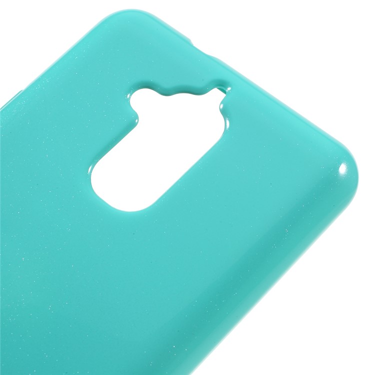 MERCURY GOOSPERY Glitter Powder TPU Back Cover for Asus Zenfone 3 Max ZC520TL - Cyan-4