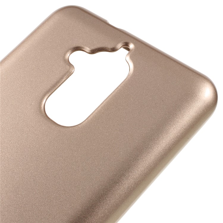 MERCURY GOOSPERY Glitter Powder TPU Gel Shell Case for Asus Zenfone 3 Max ZC520TL - Gold-4