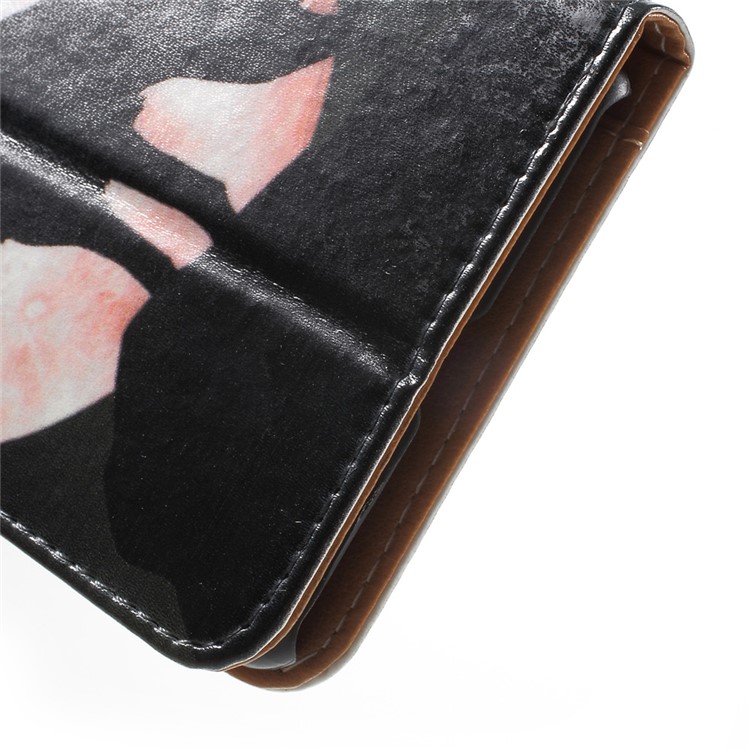 Patterned Leather Wallet Magnetic Case for Asus Zenfone 3 Laser ZC551KL - Wolf-9