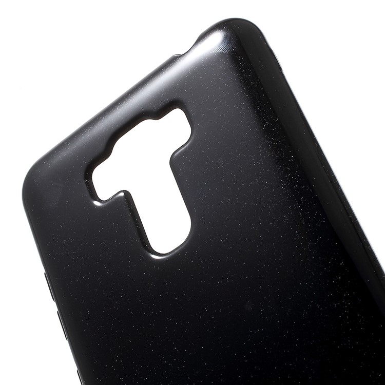 MERCURY GOOSPERY Glitter Powder TPU Case for Asus Zenfone 3 Laser ZC551KL - Black-5