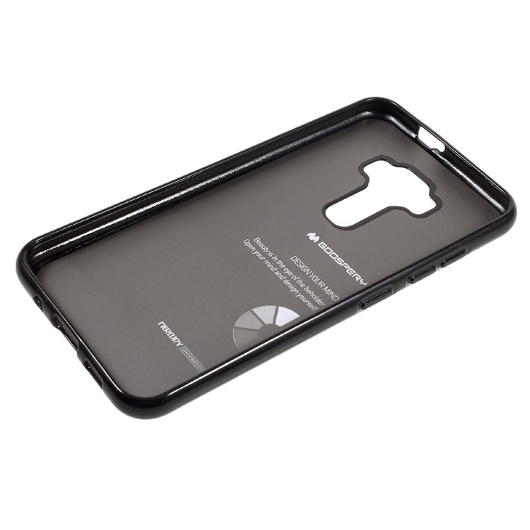 MERCURY GOOSPERY Flash Powder TPU Case for Asus Zenfone 3 ZE520KL - Black-5