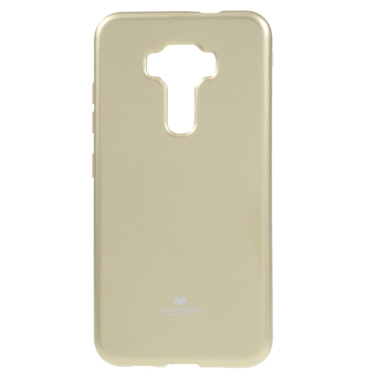 MERCURY GOOSPERY Flash Powder TPU Protective Case for Asus Zenfone 3 ZE520KL - Gold-1