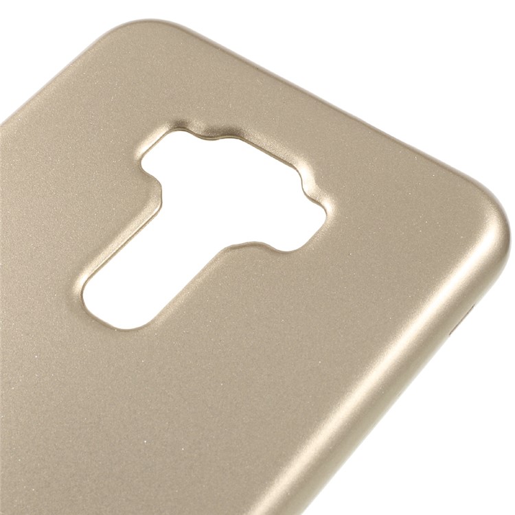 MERCURY GOOSPERY Flash Powder TPU Protective Case for Asus Zenfone 3 ZE520KL - Gold-3