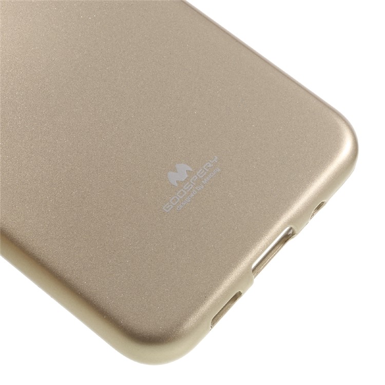 MERCURY GOOSPERY Flash Powder TPU Protective Case for Asus Zenfone 3 ZE520KL - Gold-4