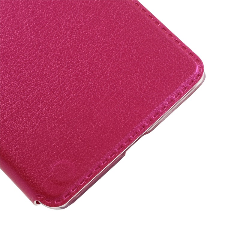 Hollow View Window Leather Shell for Asus Zenfone 3 Laser ZC551KL - Rose-6