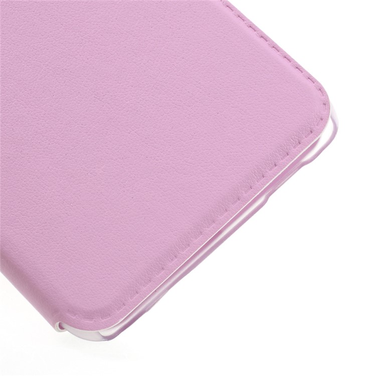 For Asus Zenfone 3 Max ZC520TL Hollow View Window Leather Shell - Pink-7